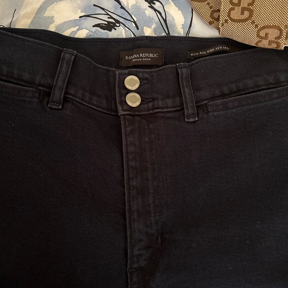 Banana Republic High Rise Wide Leg crop jeans - Picture 5 of 5